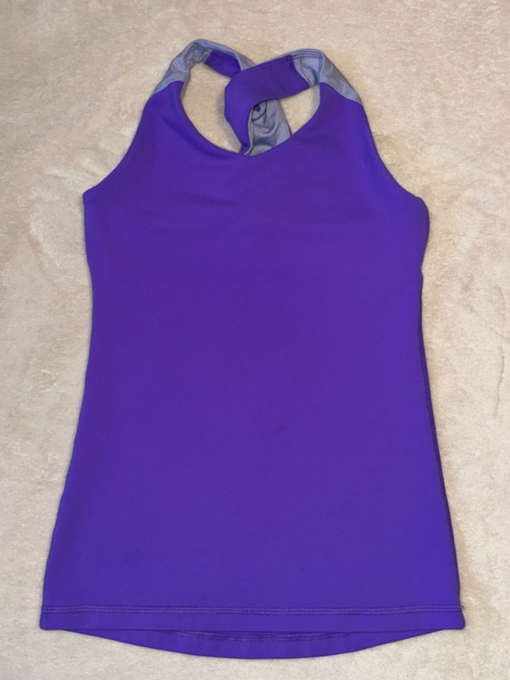 Ivivva by Lululemon Girls Size 10 Tank Top Purple Racerback Athletic Workout